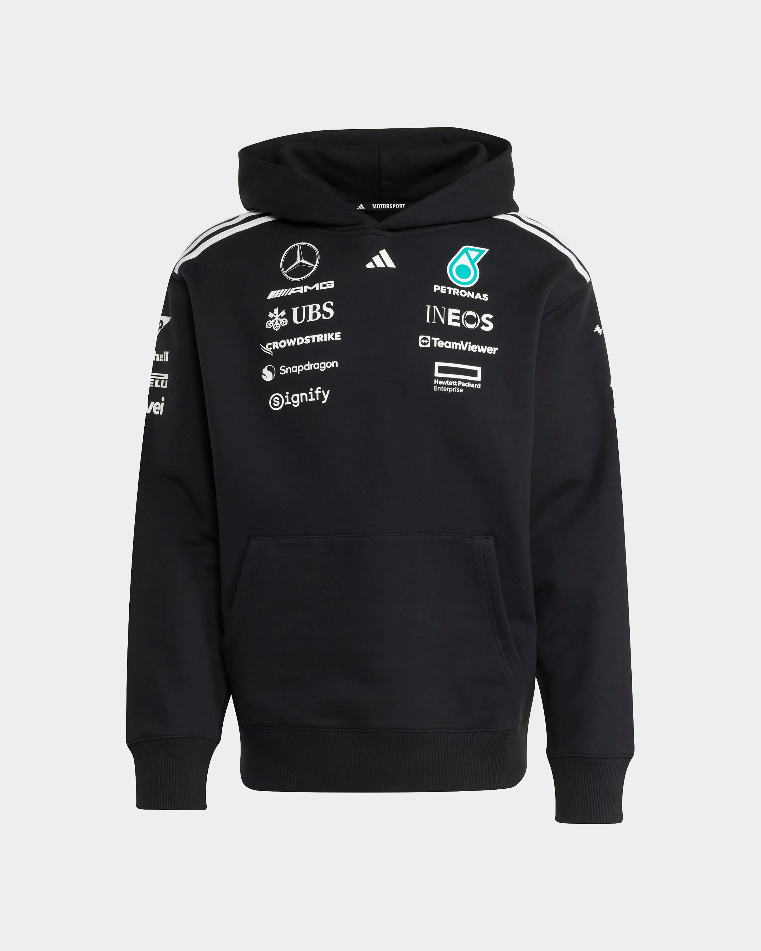 Mens 2025 Team Hoody Black - Image 7