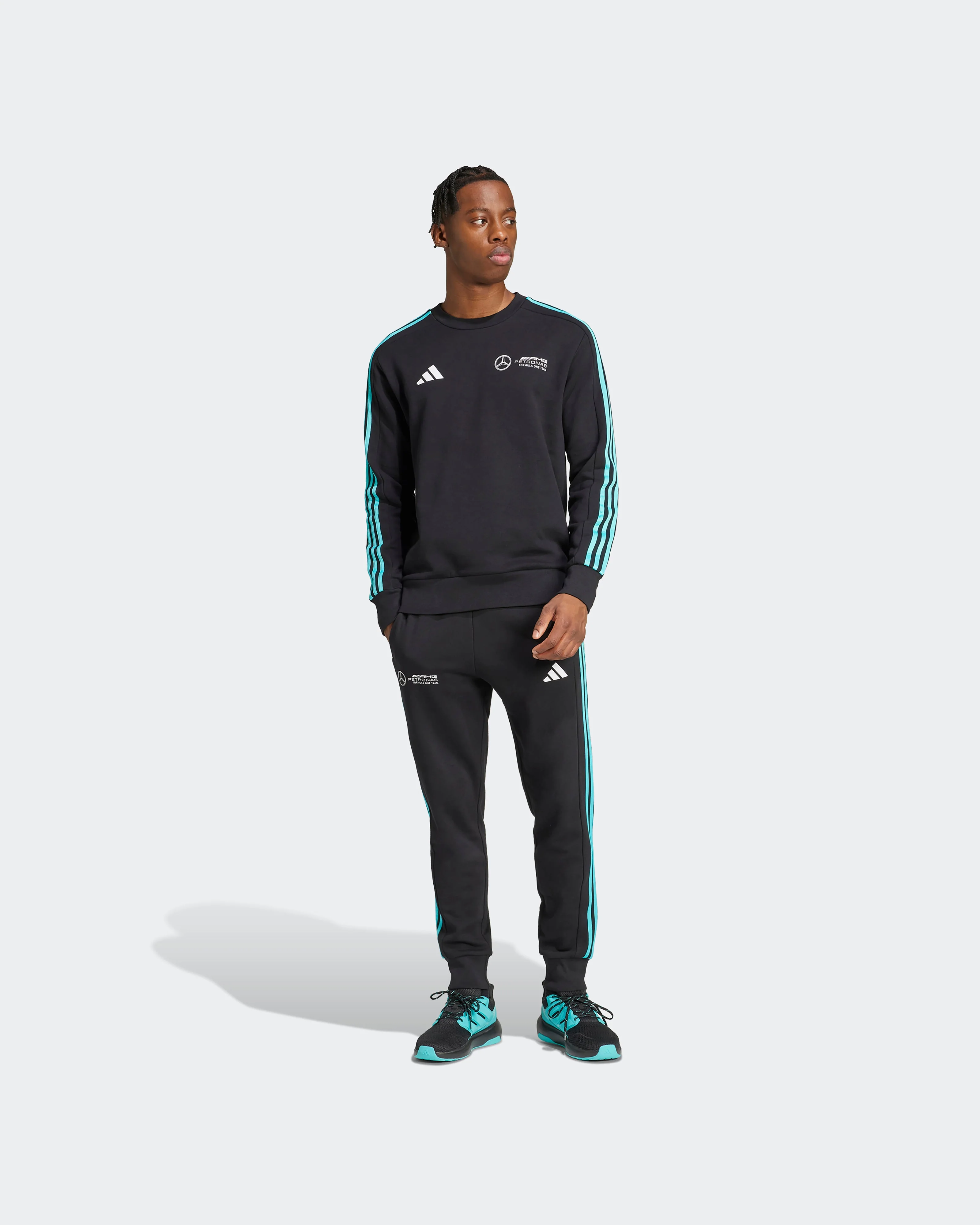 Mens DNA Joggers Black - Image 3